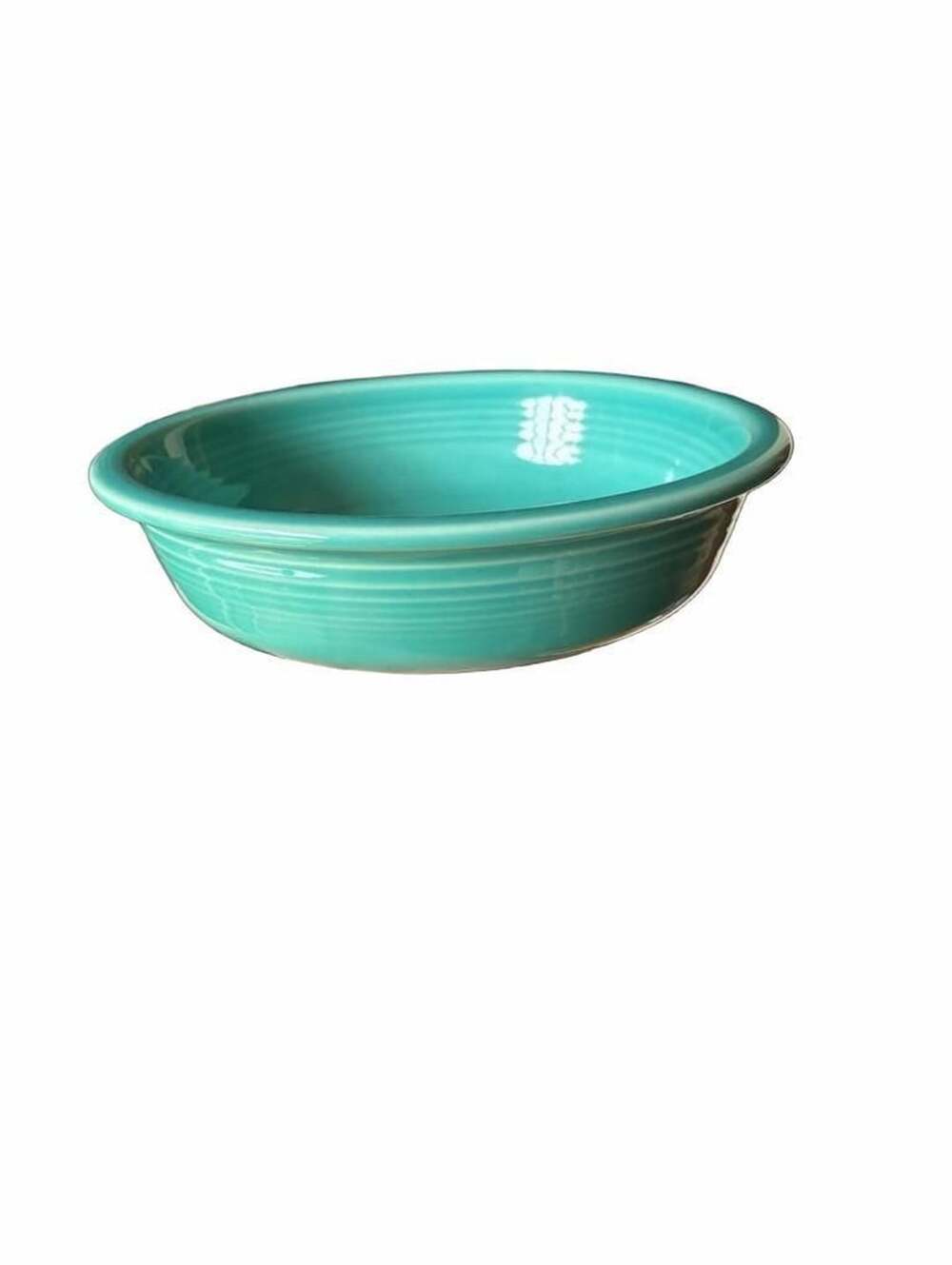 Fiesta Turquoise Classic Rim Bowl Turquoise Ceramic